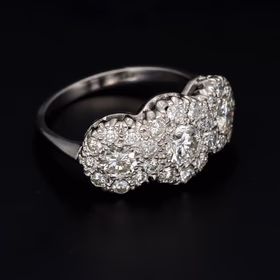 18ct White Gold Diamond Ring