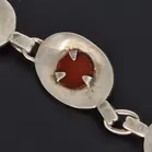 Silver Carnelian Necklace