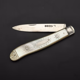 19th Century Silver Penknife
