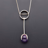 Kupittaan Kulta Silver Amethyst Pendant