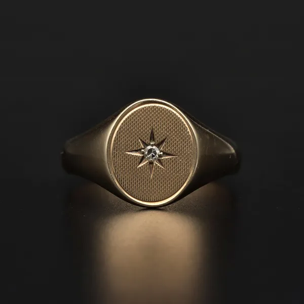 9ct Gold Signet Ring