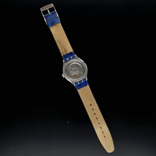 Rare Limited Edition Boxed Platinum Tresor Magique Swatch Watch image-5