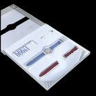 Rare Limited Edition Boxed Platinum Tresor Magique Swatch Watch