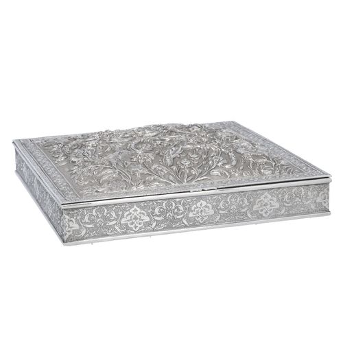 Early 20th Century Persian Silver Box image-1
