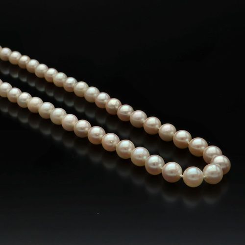 9ct Gold Clasp Cultured Pearls image-1