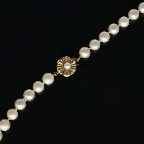9ct Gold Clasp Cultured Pearls image-4