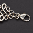 Rare Vintage Boxed Orcadian Sterling Silver Tudor Design Bracelet