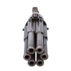 Rare Small Bore Six Shot Hand Rotated Indian Pepper Box Revolver