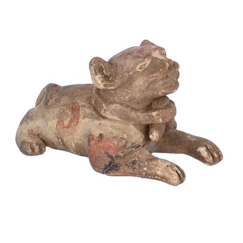 Pre Columbian Mayan Civilisation Figurine of a Captive Panther image-1