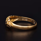 18ct Gold Diamond and Sapphire Ring