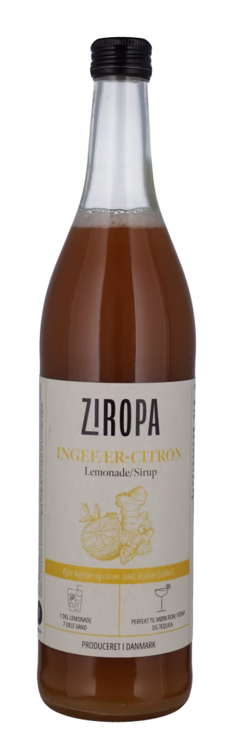 INGEFÆR-CITRON LEMONADE Ziropa