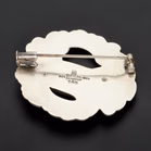 Vintage Danish Sterling Silver Bird Design Brooch