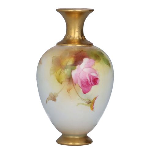 Signed Spilsbury Royal Worcester Vase image-2