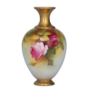 Signed Spilsbury Royal Worcester Vase