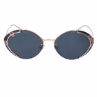 Prada SPR60U Gold Round Metal Sunglasses