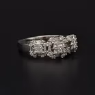 18ct White Gold Diamond Ring