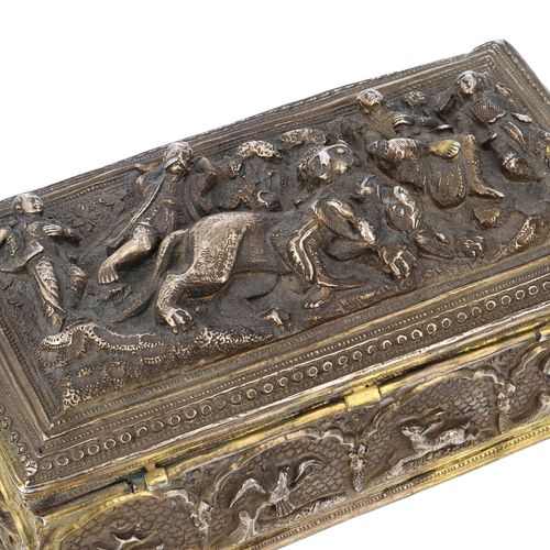 Burmese Solid Silver Box image-3