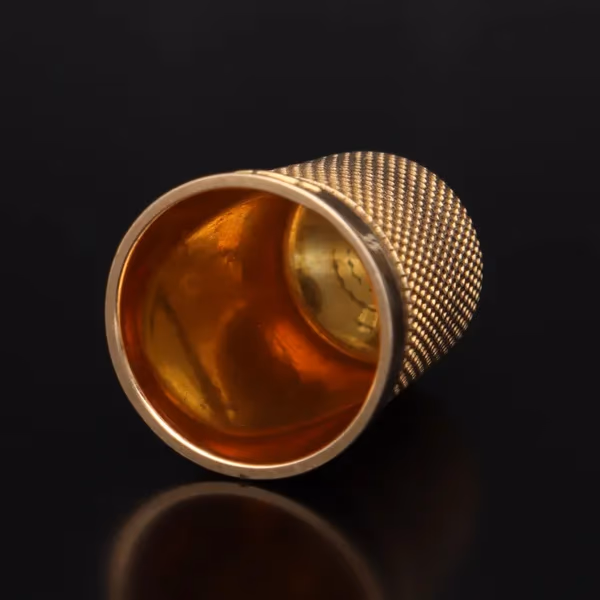 15ct Gold Thimble