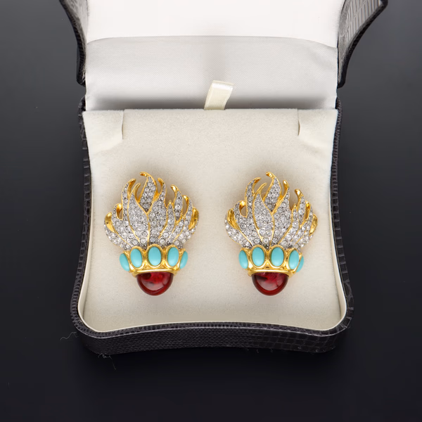 Clip on Earrings by Liz Taylor for Avon Collection