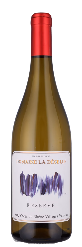 DOMAINE LA DECELLE BLANC Cotes du Rhône Villages Valréas, Lavau