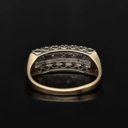14ct Gold Diamond ring image-5