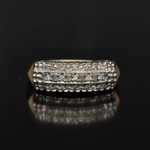14ct Gold Diamond ring image-2