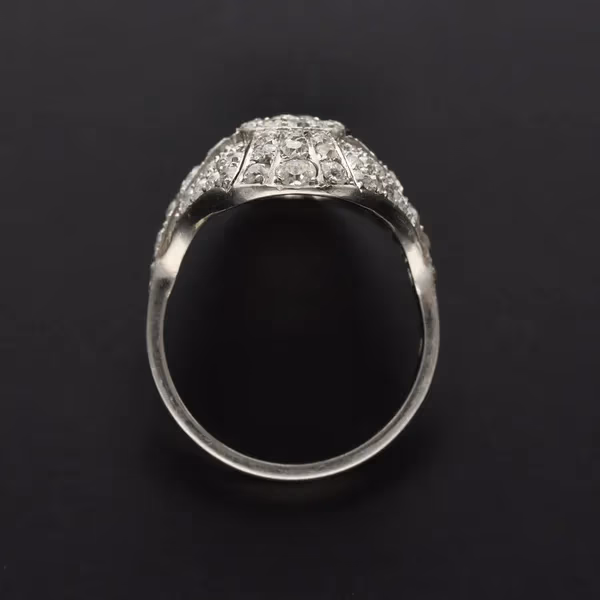 Art Deco Platinum Diamond Ring