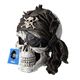 Pirate Skull Blk Bandana - 360° presentation