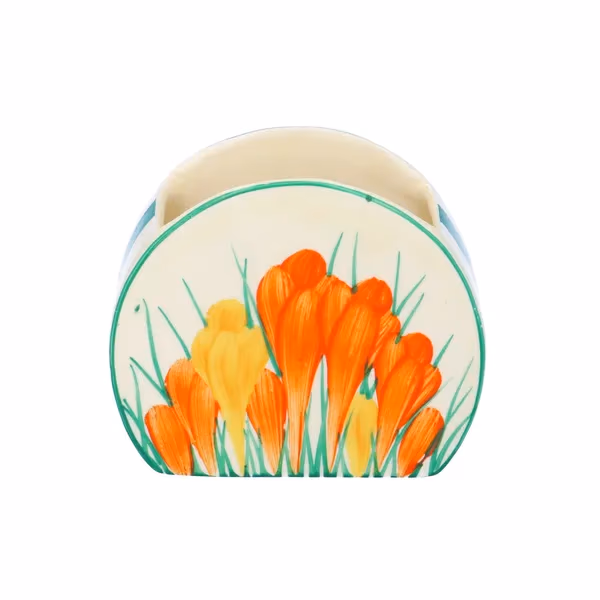 Clarice Cliff Sungleam Bonjour Shape Sugar Bowl