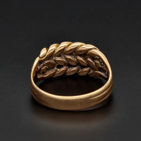 18ct Yellow Gold Keepers Ring
