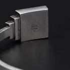 Georg Jensen Silver Nocturne Design #570A Cuff Bangle