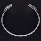 Georg Jensen Silver Nocturne Design #570A Cuff Bangle
