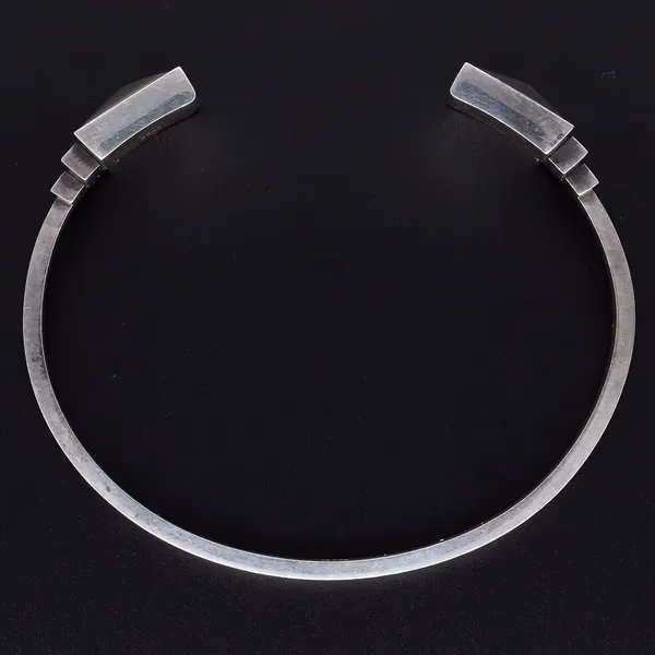 Georg Jensen Silver Nocturne Design #570A Cuff Bangle