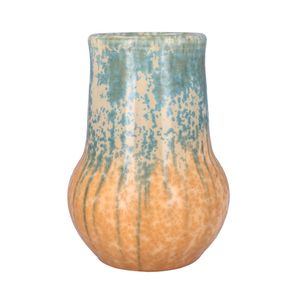 Large Ruskin Pottery Crystalline Drip Glaze Vase