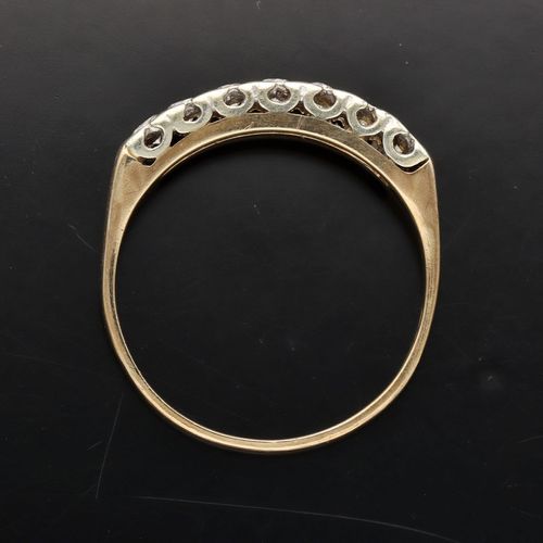 Large Gold 0.5ct Diamond Ring. Birm 1993 image-6
