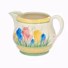 Clarice Cliff Sunbeam Crocus Cream Jug