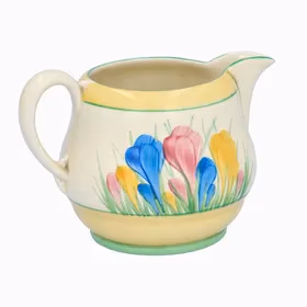 Clarice Cliff Sunbeam Crocus Cream Jug