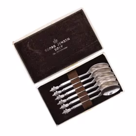 Georg Jensen Sterling Silver Tea Spoons