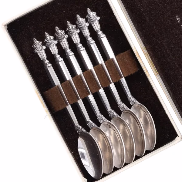 Georg Jensen Sterling Silver Tea Spoons