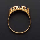 18ct Gold Sapphire and Diamond Ring