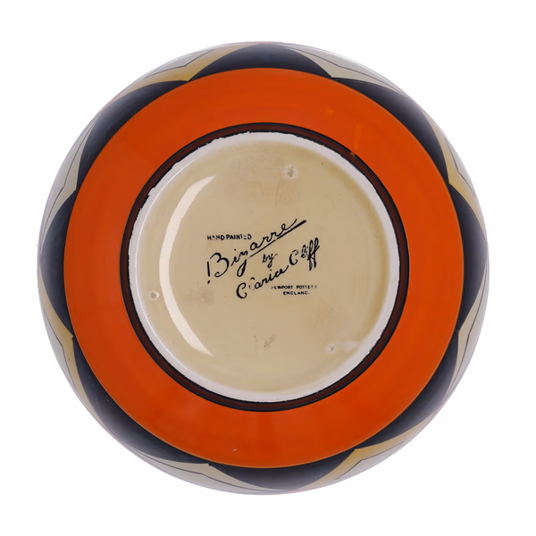 Clarice Cliff Original Bizarre Havre Shaped Bowl