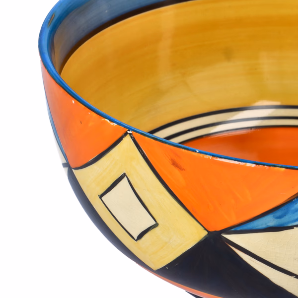 Clarice Cliff Original Bizarre Havre Shaped Bowl