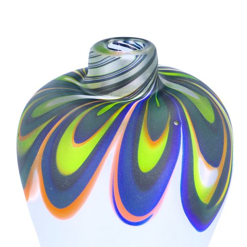 Rare Kosta Boda Frosted Glass Vase image-2