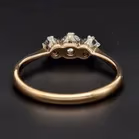 18ct Yellow Gold 3-Stone Diamond Ring