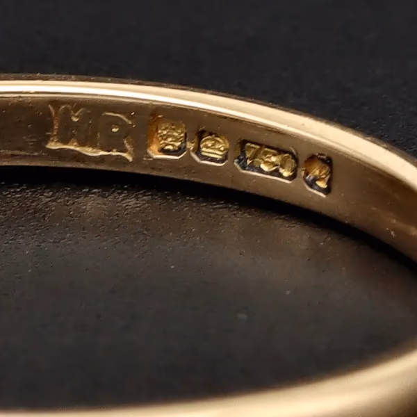 18ct Yellow Gold 3-Stone Diamond Ring