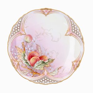 19th Century Royal Worcester Hand Painted Cabinet Plate