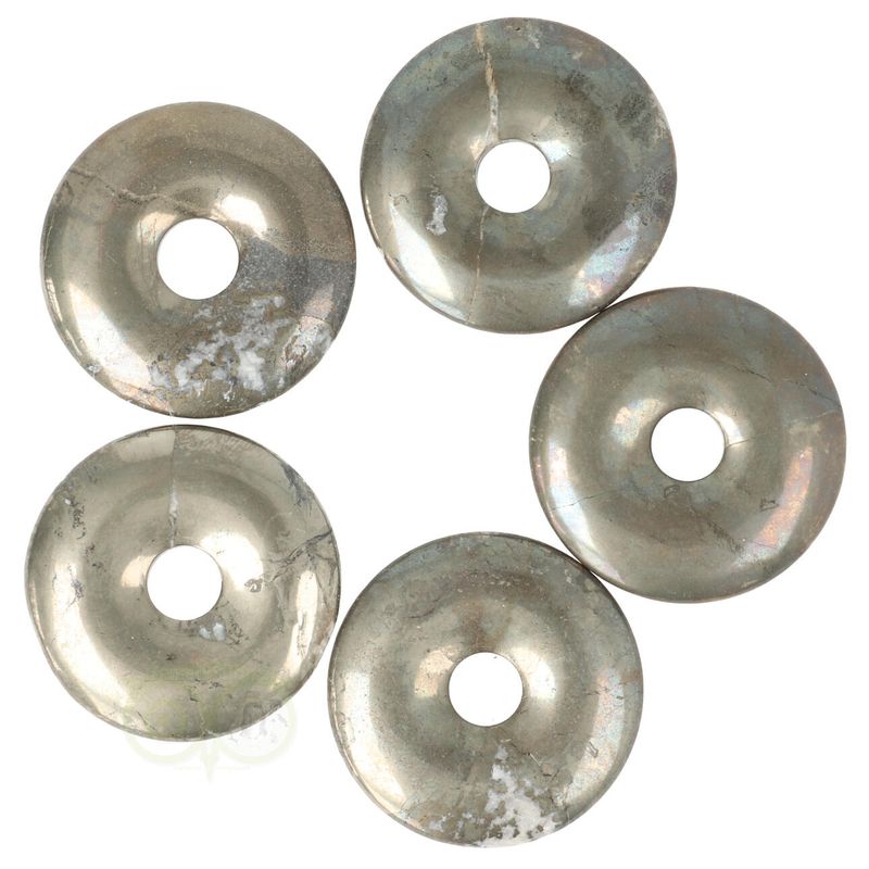 Pyriet Donut hanger - Pi- stones - donuts  | Edelstenen webwinkel - Webshop Danielle Forrer