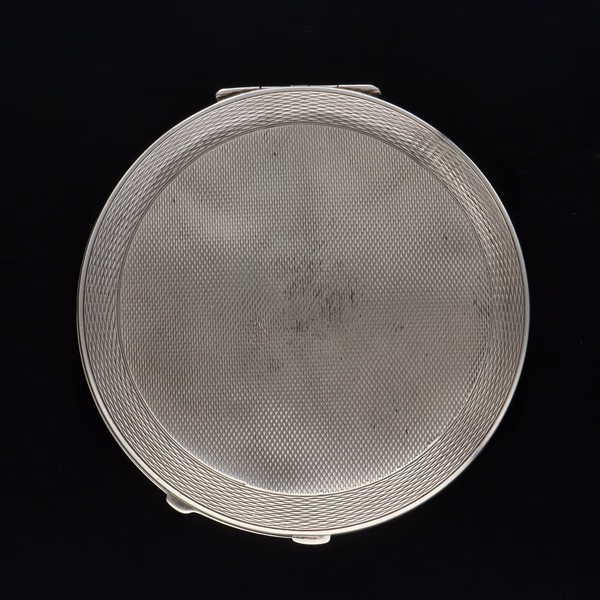 Vintage Sterling Silver Sweetheart Compact