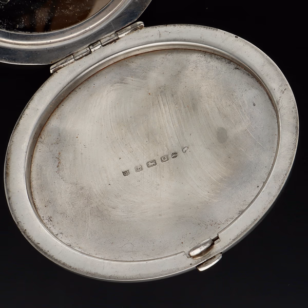Vintage Sterling Silver Sweetheart Compact