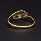 Antique 18ct Gold Platinum Diamond Ring